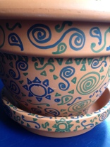Patterned Pot made for a friend
